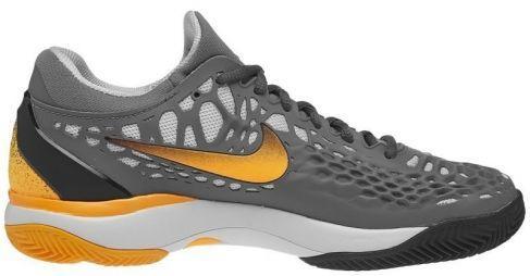 Тенісні кросівки чоловічі Nike Air Zoom Cage 3 Грунт cool grey/laser orange/black/white Тенісні кросівки чоловічі Nike Air Zoom Cage 3 Грунт cool grey/laser orange/black/white