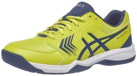 Теннисные кроссовки мужские Asics Gel-Dedicate 5 sulphur spring/ink blue/silver Теннисные кроссовки мужские Asics Gel-Dedicate 5 sulphur spring/ink blue/silver