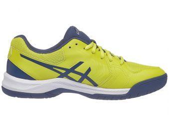 Теннисные кроссовки мужские Asics Gel-Dedicate 5 sulphur spring/ink blue/silver Теннисные кроссовки мужские Asics Gel-Dedicate 5 sulphur spring/ink blue/silver
