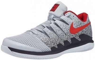 Дитячі тенісні кросівки Nike Zoom Vapor 10 HC Jr pure platinum/habanero red/black Дитячі тенісні кросівки Nike Zoom Vapor 10 HC Jr pure platinum/habanero red/black