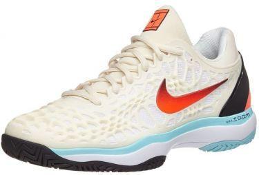 Тенісні кросівки чоловічі Nike Air Zoom Cage 3 HC light cream/hyper crimson/black Тенісні кросівки чоловічі Nike Air Zoom Cage 3 HC light cream/hyper crimson/black