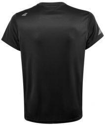 Тенісна футболка чоловіча Babolat Core Flag Club Tee Men black/black Тенісна футболка чоловіча Babolat Core Flag Club Tee Men black/black