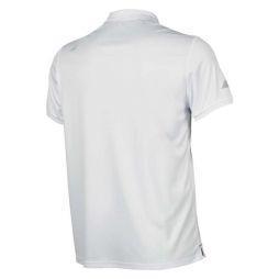 Теннисная футболка мужская Babolat Core Club Polo Men white/white поло Теннисная футболка мужская Babolat Core Club Polo Men white/white поло
