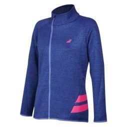 Кофта женская Babolat Performance Jacket Women estate blue heather/fandango pink