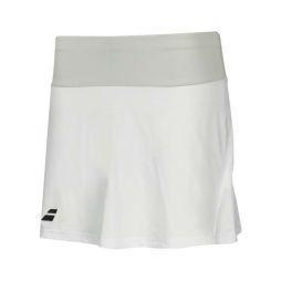 Теннисная юбка женская Babolat Core Long Skirt Women white/white
