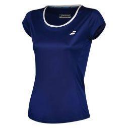 Теннисная футболка женская Babolat Core Flag Club Tee Women estate blue