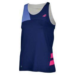 Теннисная майка женская Babolat Performance Tank Top Women estate blue/wedgewood