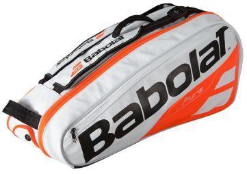 Теннисная сумка Babolat Pure Strike x6 2018 white/red