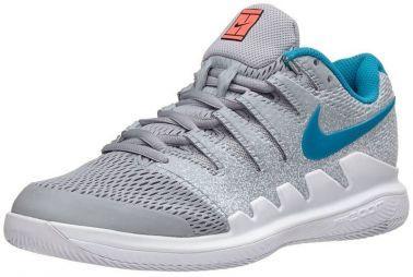 Тенісні кросівки жіночі Nike WMNS Zoom Vapor 10 HC wolf grey/hot lava/white Тенісні кросівки жіночі Nike WMNS Zoom Vapor 10 HC wolf grey/hot lava/white