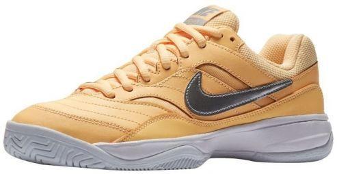 Тенісні кросівки жіночі Nike Court Lite tangerine tint/metallic silver Тенісні кросівки жіночі Nike Court Lite tangerine tint/metallic silver
