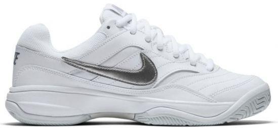 Тенісні кросівки жіночі Nike Court Lite white/matte silver/medium grey Тенісні кросівки жіночі Nike Court Lite white/matte silver/medium grey