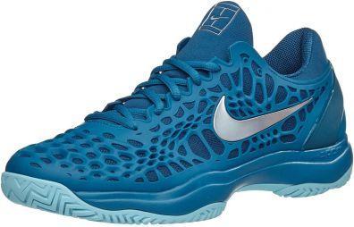 Тенісні кросівки чоловічі Nike Air Zoom Cage 3 HC green abyss/metallic silver Тенісні кросівки чоловічі Nike Air Zoom Cage 3 HC green abyss/metallic silver