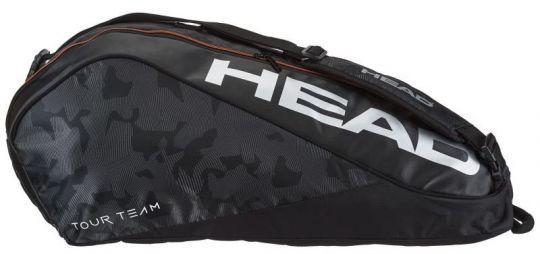 Тенісна сумка Head Tour Team 6R Combi 2018 - black/silver