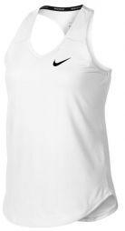 Тенісна майка для дівчат Nike Girls Court Pure Tank white/black Тенісна майка для дівчат Nike Girls Court Pure Tank white/black