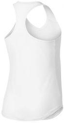 Тенісна майка для дівчат Nike Girls Court Pure Tank white/black Тенісна майка для дівчат Nike Girls Court Pure Tank white/black