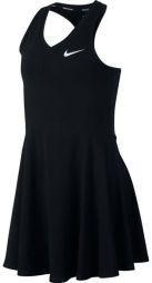 Тенісне плаття для дівчат Nike Court Pure Dress black/white Тенісне плаття для дівчат Nike Court Pure Dress black/white
