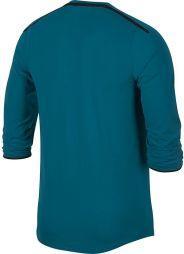 Тенісна футболка чоловіча Nike Court Dry Challenger green abyss/black/black/white