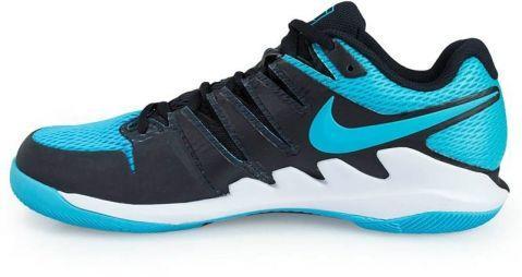 Тенісні кросівки чоловічі Nike Air Zoom Vapor 10 HC black/gamma blue/white Тенісні кросівки чоловічі Nike Air Zoom Vapor 10 HC black/gamma blue/white