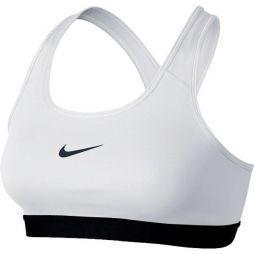Топ для дівчаток Nike Pro Classic Bra white/black Топ для дівчаток Nike Pro Classic Bra white/black