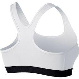 Топ для дівчаток Nike Pro Classic Bra white/black Топ для дівчаток Nike Pro Classic Bra white/black