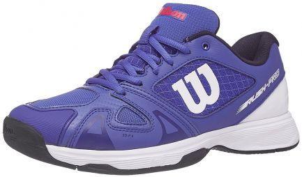 Дитячі тенічні кросівки Wilson Rush Pro 2.5 Junior - dazzling blue/white/neon red