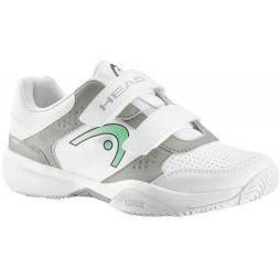Дитячі тенісні кросівки Head Lazer Velcro Junior white/green/grey Дитячі тенісні кросівки Head Lazer Velcro Junior white/green/grey