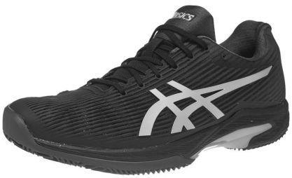 Теннисные кроссовки мужские Asics Solution Speed FF  ГРУНТ black/silver Теннисные кроссовки мужские Asics Solution Speed FF  ГРУНТ black/silver