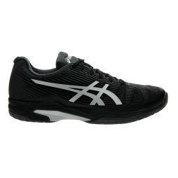 Теннисные кроссовки мужские Asics Solution Speed FF black/silver Теннисные кроссовки мужские Asics Solution Speed FF black/silver