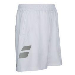 Тенісні шорти дитячі Babolat Core Short Boy white Тенісні шорти дитячі Babolat Core Short Boy white