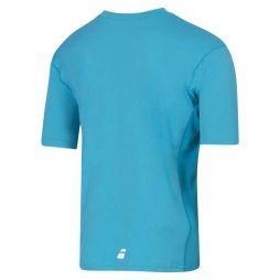 Тенісна футболка дитяча Babolat T-Shirt Flag Core Boy light blue