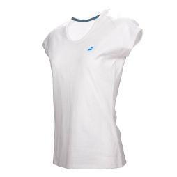 Тенісна футболка дитяча Babolat Core Tee Girl white