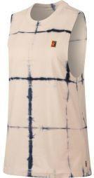Тенісна майка жіноча Nike Court Tank Tie Dye Muscle - guava ice