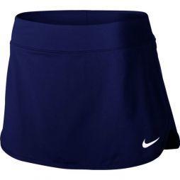 Тенісна спідничка жіноча Nike Court Pure Skirt blue void/white