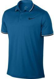 Тенісна футболка чоловіча Nike Court Dry Polo Solid PQ military blue/blackened blue