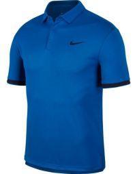 Тенісна футболка чоловіча Nike Court Dry Polo Team military blue/blackened blue