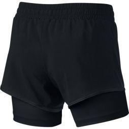Тенісні шорти дитячі Nike Girls Short 2in1 black/black/black/white Тенісні шорти дитячі Nike Girls Short 2in1 black/black/black/white