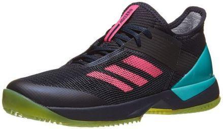 Тенісні кросівки жіночі Adidas Adizero Ubersonic 3 W ГРУНТ legend ink/shock pink/aqua Тенісні кросівки жіночі Adidas Adizero Ubersonic 3 W ГРУНТ legend ink/shock pink/aqua