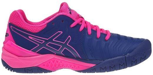 Теннисные кроссовки женские Asics Gel-Resolution 7 blue print Теннисные кроссовки женские Asics Gel-Resolution 7 blue print
