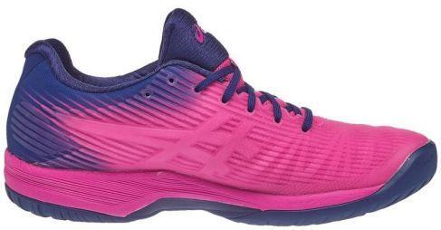 Теннисные кроссовки женские Asics Solution Speed FF W pink glo/white Теннисные кроссовки женские Asics Solution Speed FF W pink glo/white