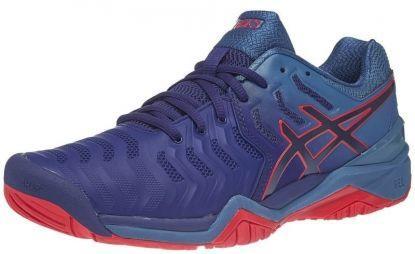 Теннисные кроссовки мужские Asics Gel-Resolution 7 blue print/blue print Теннисные кроссовки мужские Asics Gel-Resolution 7 blue print/blue print