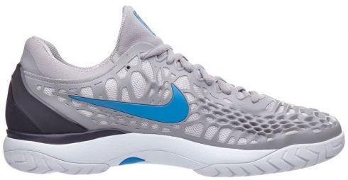 Тенісні кросівки чоловічі Nike Air Zoom Cage 3 HC atmosphere grey/photo blue Тенісні кросівки чоловічі Nike Air Zoom Cage 3 HC atmosphere grey/photo blue