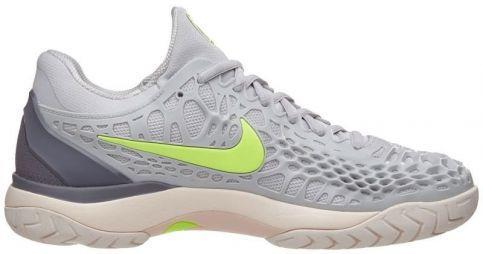 Тенісні кросівки жіночі Nike WMNS Air Zoom Cage 3 HC vast grey/volt glow/gunsmoke Тенісні кросівки жіночі Nike WMNS Air Zoom Cage 3 HC vast grey/volt glow/gunsmoke