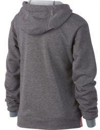 Кофта дитяча Nike Girls Dry Hoodie FZ Studio carbon heather/cool grey/white Кофта дитяча Nike Girls Dry Hoodie FZ Studio carbon heather/cool grey/white