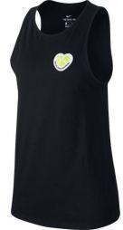 Тенісна майка жіноча Nike Court Tank Tomboy black