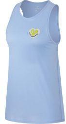 Тенісна майка жіноча Nike Court Tank Tomboy royal tint