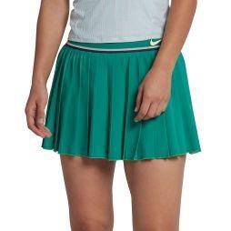 Тенісна спідничка жіноча Nike Court Victory Skirt neptune green/guava ice