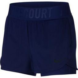Тенісні шорти жіночі Nike Court Dry Ace Short blue void/black