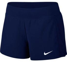 Тенісні шорти жіночі Nike Court FLX Pure Short blue void/white