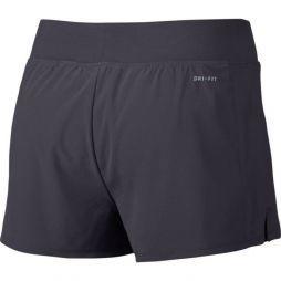 Тенісні шорти жіночі Nike Court FLX Pure Short gridiron/white