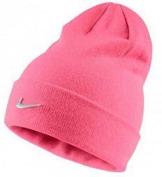 Спортивна шапка Nike Beanie Metal Swoosh Pink Nebula/Metallic Silver
